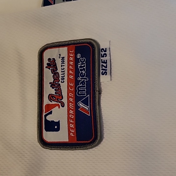 Authentic Blue Jays Dickey #43 Baseball Jersey Performance Magestic, size 52 - Picture 3 of 9